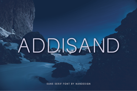 Addisand: A Versatile Sans Serif Typeface for Modern Branding