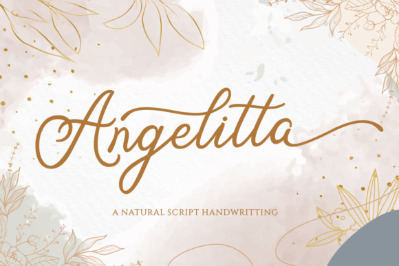 Angelitta Font: A Charming Handwritten Typeface for Editorial Design