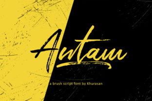 Antam Script: A Handwritten Typeface for Editorial Design