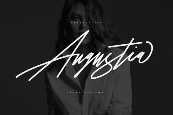 Augustia Font: A Stylish Script for Modern Marketing Design