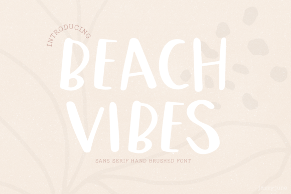 Beach Vibes Font for Modern Web Design and Branding
