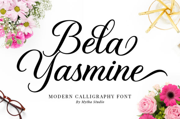 Bela Yasmine Font Review: A Handwritten Script for Heartfelt Creations
