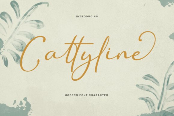 Cattyline: A Script Handwritten Font for Impactful Brand Campaigns