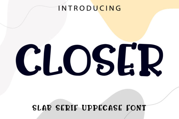 Closer Font for Crafters and Creative Sellers