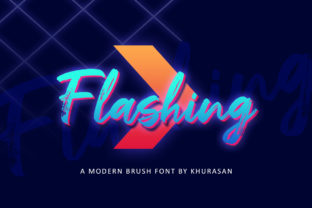 Flashing Font: A Handwritten Typeface That Elevates Branding