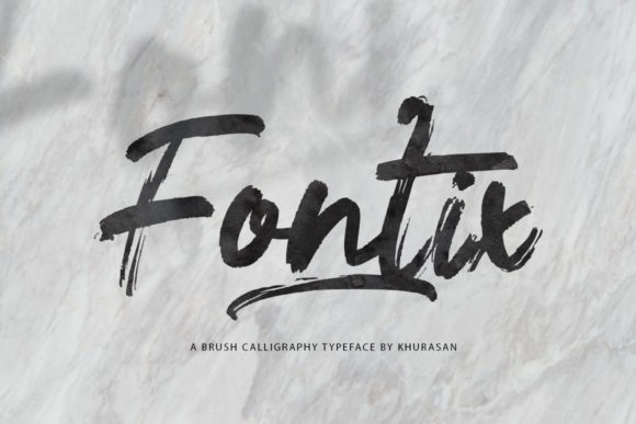Fontix: A Playful Script Font for Creative Campaigns