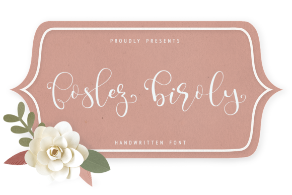 Foslez Biroly: The Handwritten Typeface for Standout Campaigns