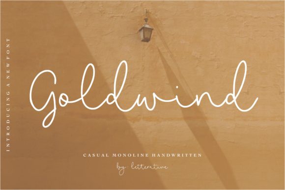 Goldwind Font: Elegant Script for Stunning Designs
