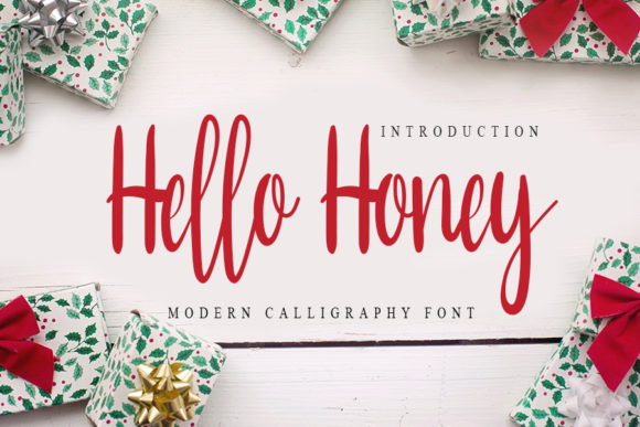 Hello Honey — A Warm Typeface for Creative Publishing