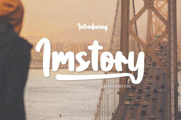 Imstory Font Review for Editorial Design and Branding