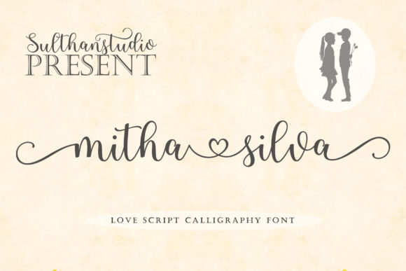 Mitha Silva Font: A Script Handwritten Typeface for Creative Publishing