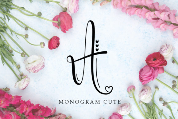 Monogram Cute: A Script Font That Brings Romance to Branding