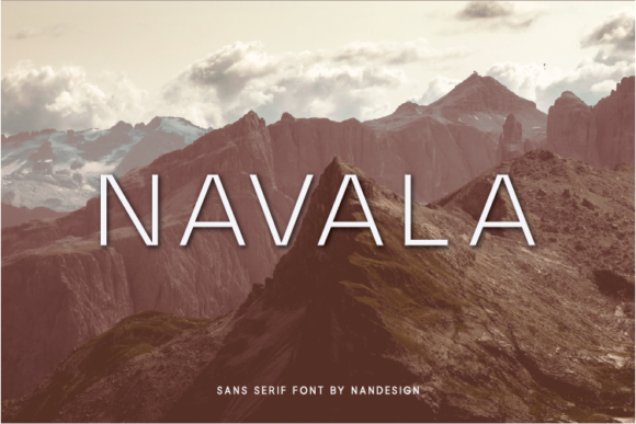 Navala Font: A Modern Typeface for Your Brand