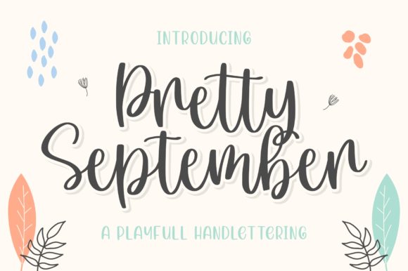 Pretty September Font Review for Creative Branding Projects