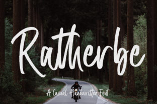 Ratherbe Font Review: A Script Handwritten Typeface for Modern Branding