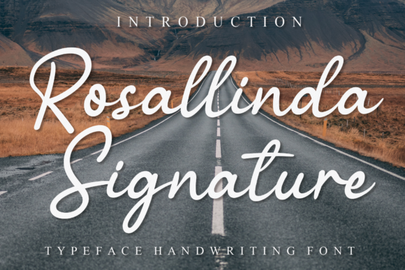Rosallinda Signature Font for a Professional Brand Touch