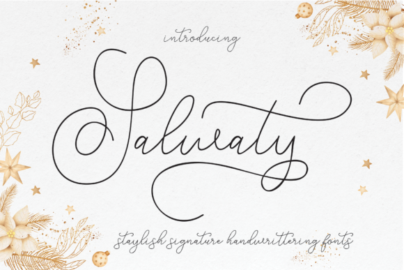 Salwaty Font: A Handwritten Script for Modern Web Design