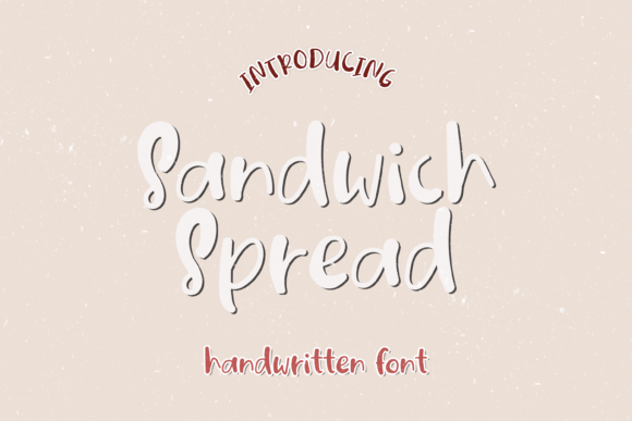 Sandwich Spread Font for Web Design Projects