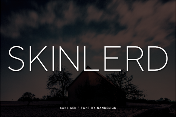 Skinlerd Font: A Modern Typeface for Memorable Branding
