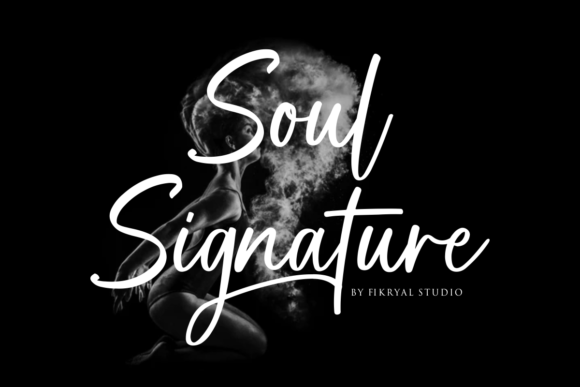 Soul Signature Font for Handmade and Print Design Projects