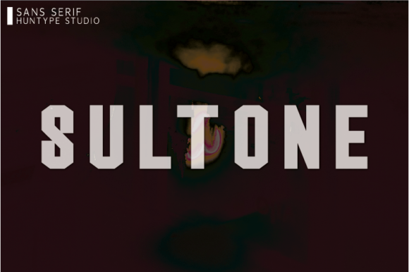 Sultone: A Modern Sans Serif Typeface for Editorial Branding