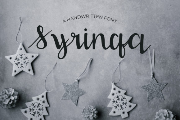 Syringa: A Stylish and Delicate Script Handwritten Font for Modern Web Design