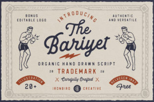The Bariyet Font: A Playful Vintage Touch for Designers