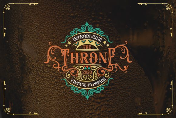 The Throne Font: A Gothic Statement for Bold Branding
