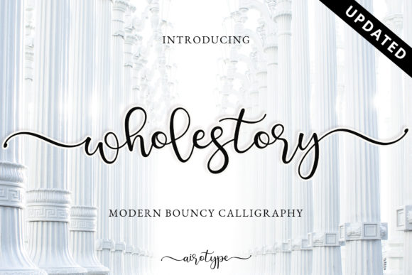 Wholestory Font: A Charming Script for Digital Design
