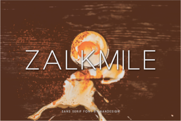Zalkmile Typeface Review for Modern Campaign Design